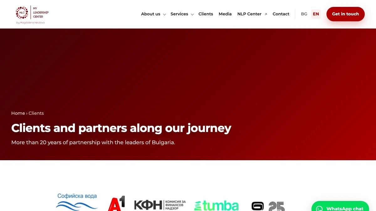Clients and partners, mlc.bg